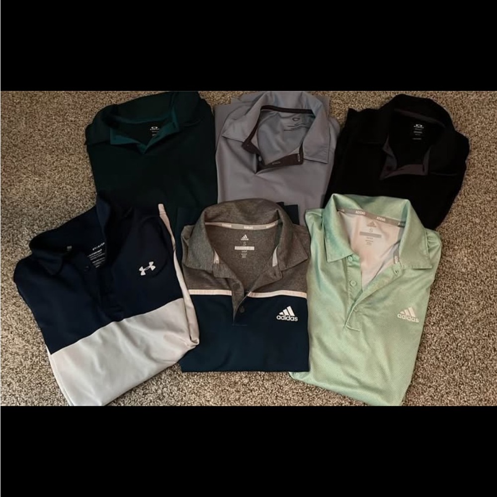 Men's Small Polo Shirts Bundle